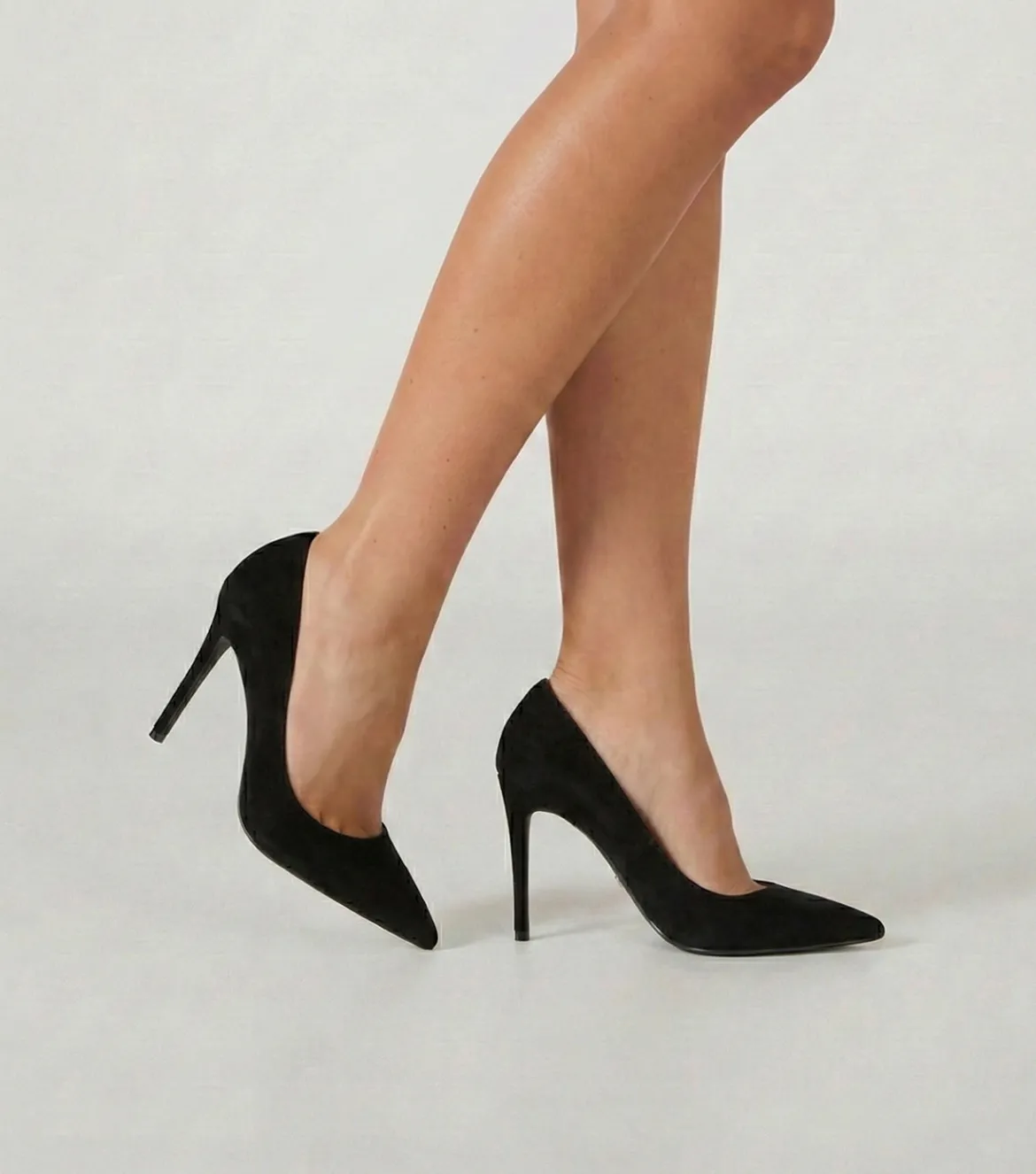 Anja Black Suede