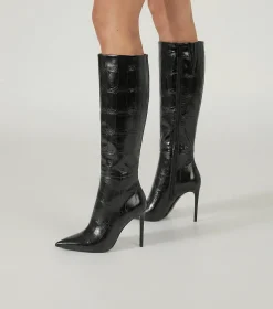 Apollo Black Croco