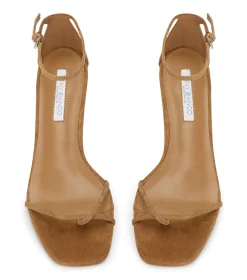 Betti Taupe Suede