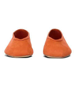 Bianca Tangerine Nubuck