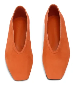 Bianca Tangerine Nubuck