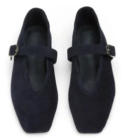 Bobbi Navy Suede