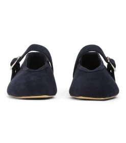 Bobbi Navy Suede