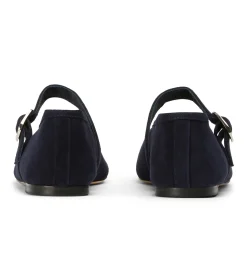 Bobbi Navy Suede