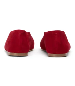 Brash Scarlet Suede