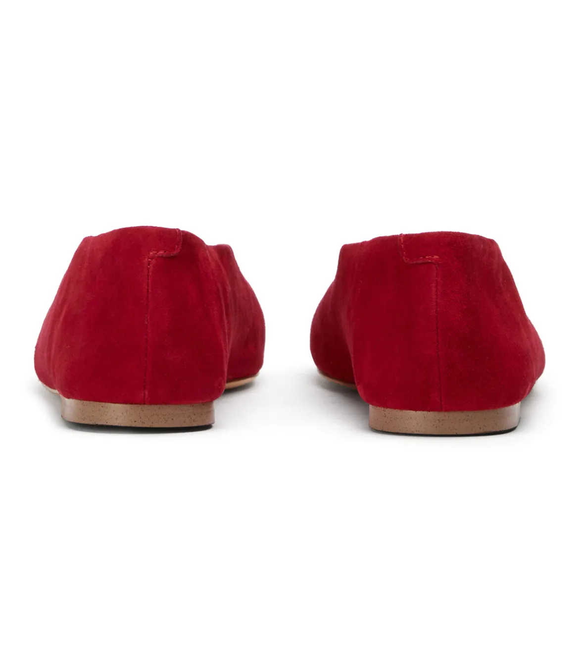 Brash Scarlet Suede