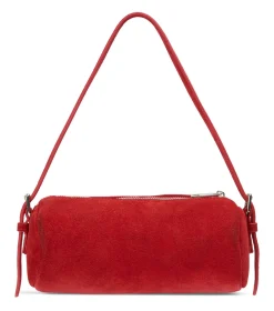 Caitlin Red Suede