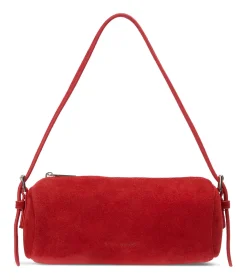 Caitlin Red Suede