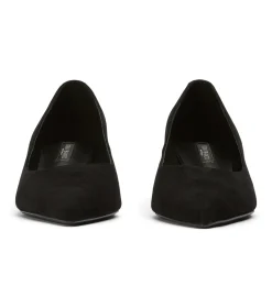 Cameo Black Suede