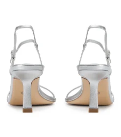 Caprice Silver Nappa Metallic
