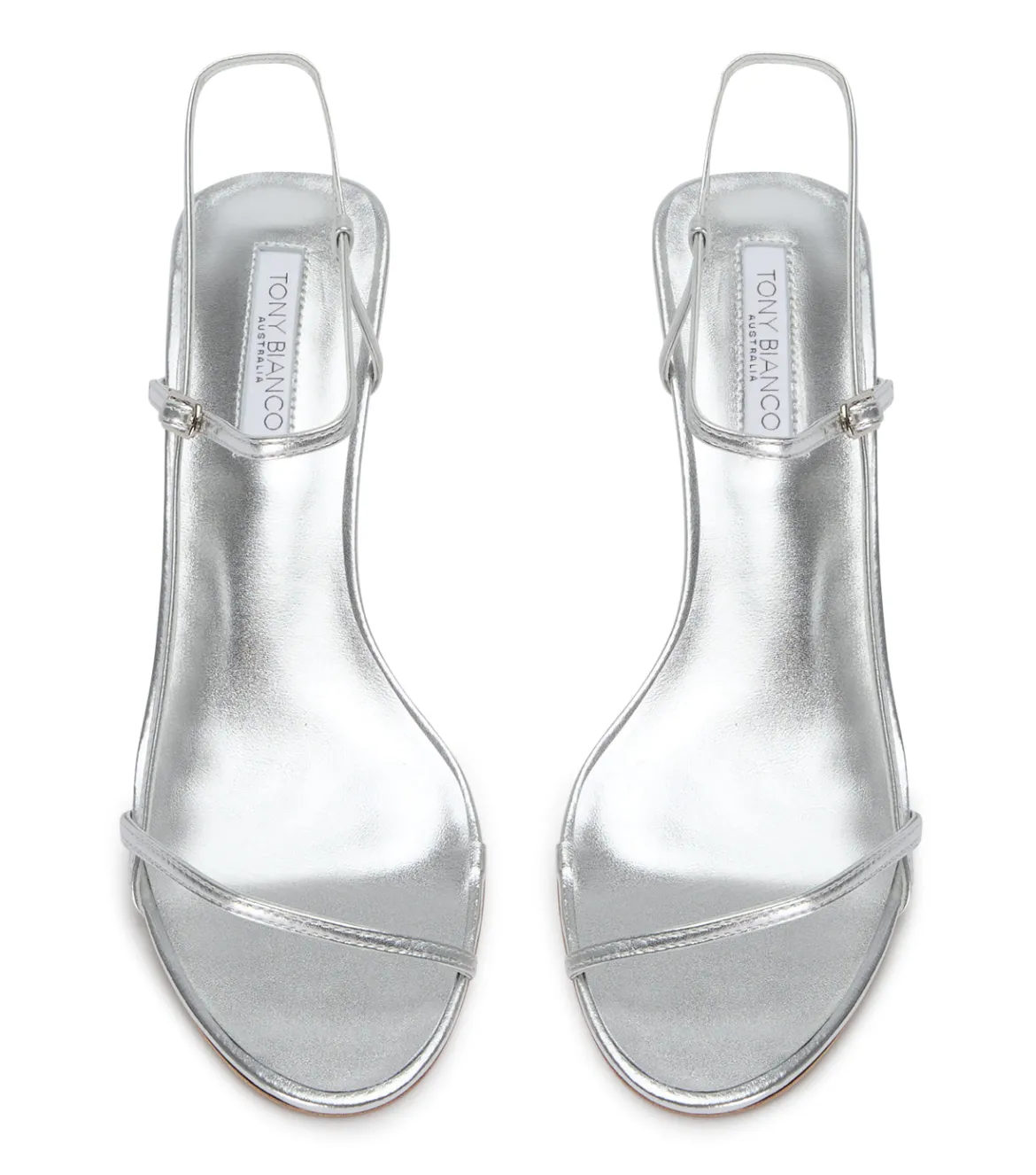 Caprice Silver Nappa Metallic
