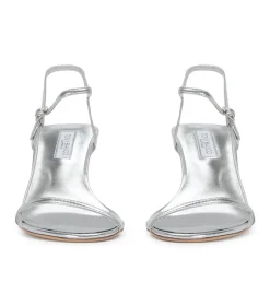 Caprice Silver Nappa Metallic