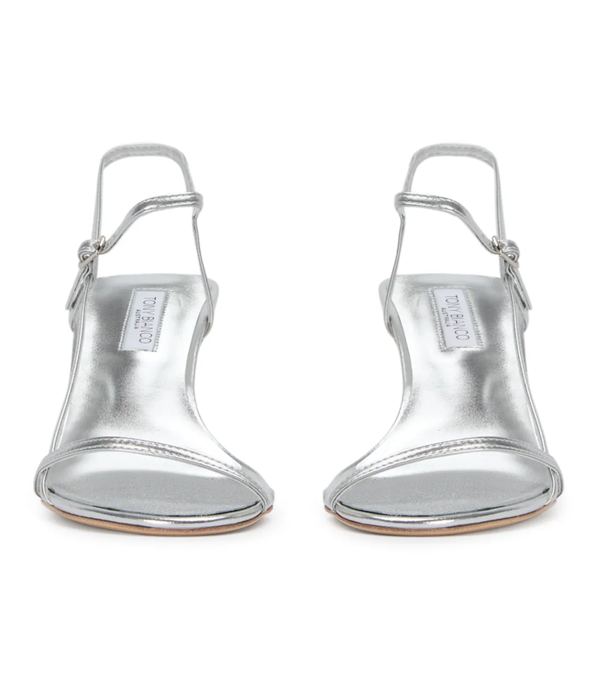 Caprice Silver Nappa Metallic
