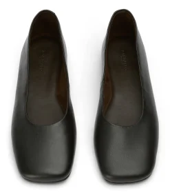 Celeste Black Nappa