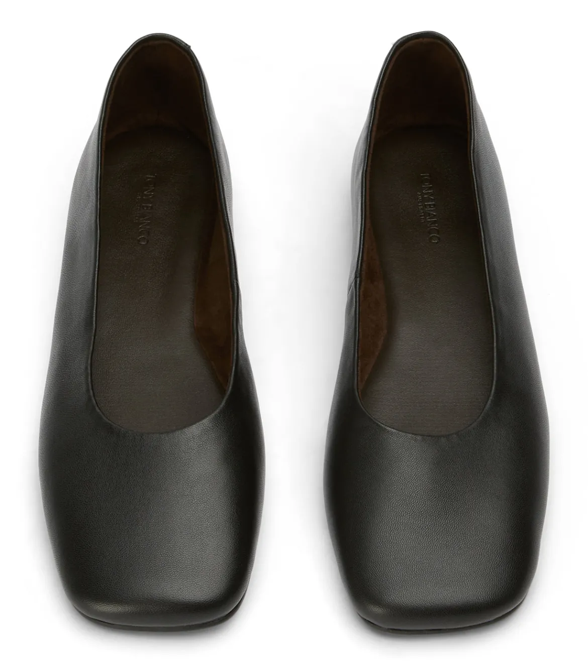 Celeste Black Nappa