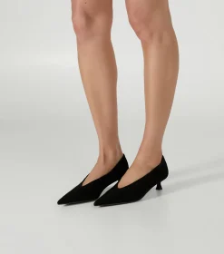 Cherry Black Suede