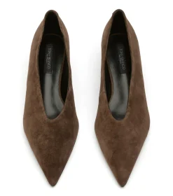 Cherry Espresso Suede