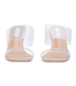 Chicago Clear Vinylite/Skin Nappa