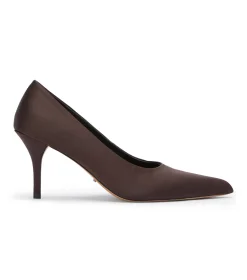 Chloe Choc Satin