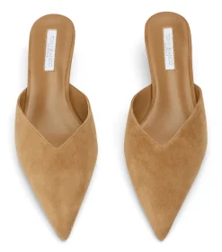 Connie Taupe Suede