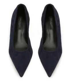 Costa Navy Suede