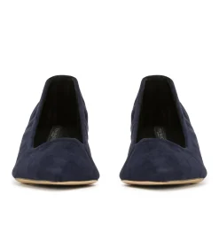 Costa Navy Suede