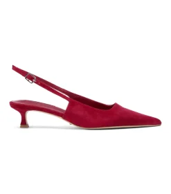Crush Scarlet Suede