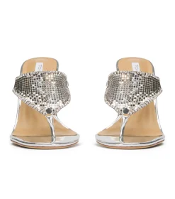 Demure Silver Glomesh