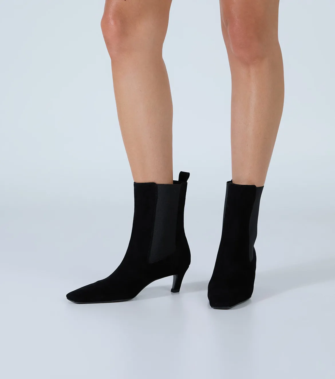 Eloise Black Suede