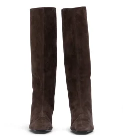 Evysa Espresso Suede