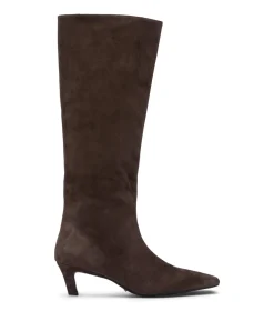 Evysa Espresso Suede
