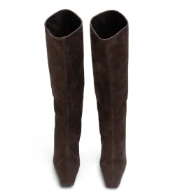 Evysa Espresso Suede