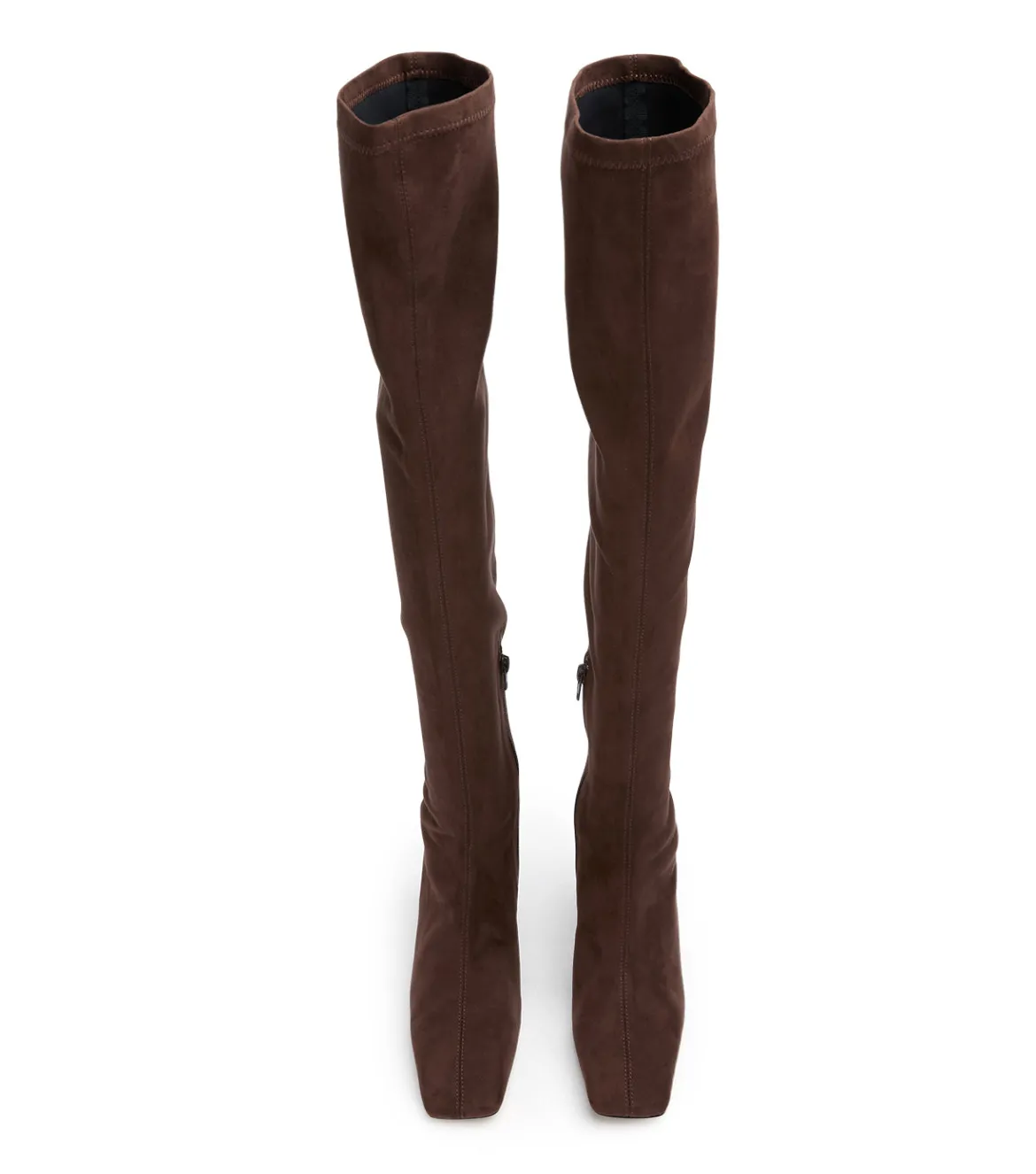 Fancy Choc Stretch Suede