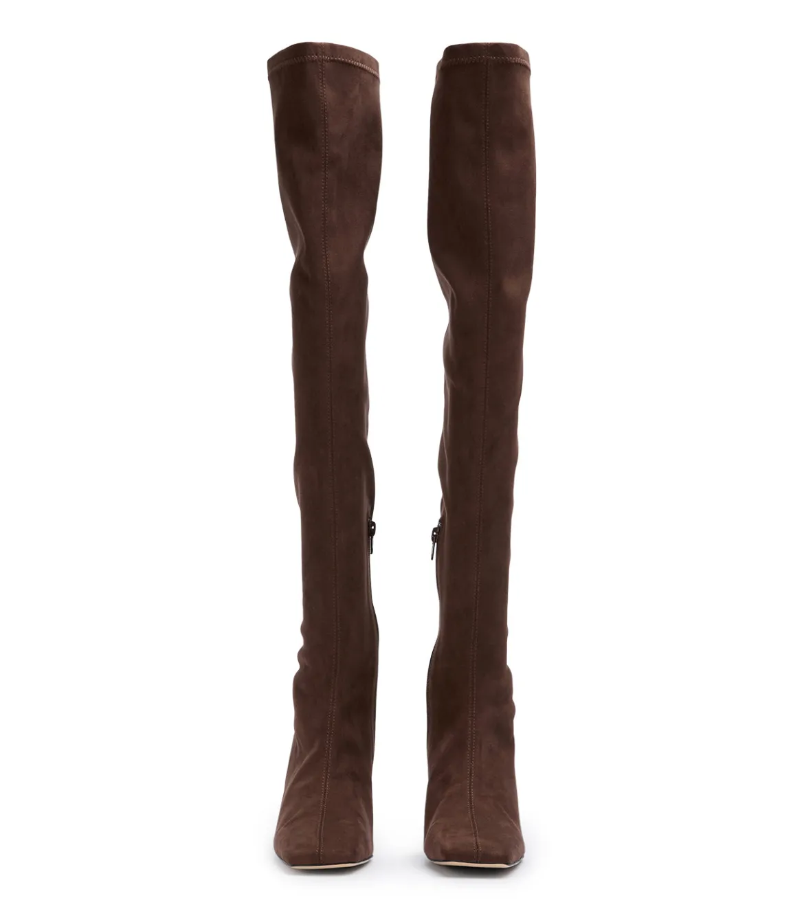 Fancy Choc Stretch Suede