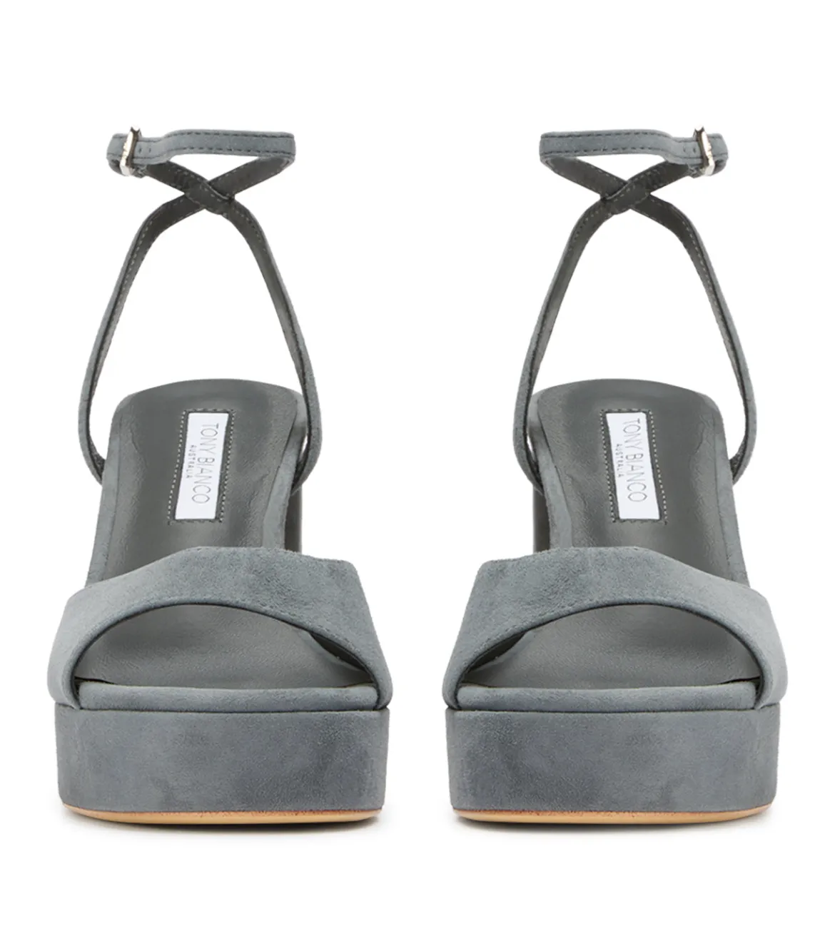 Freya Steel Suede