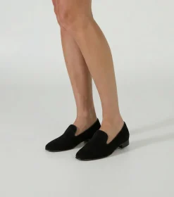 Gezza Black Suede