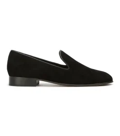 Gezza Black Suede