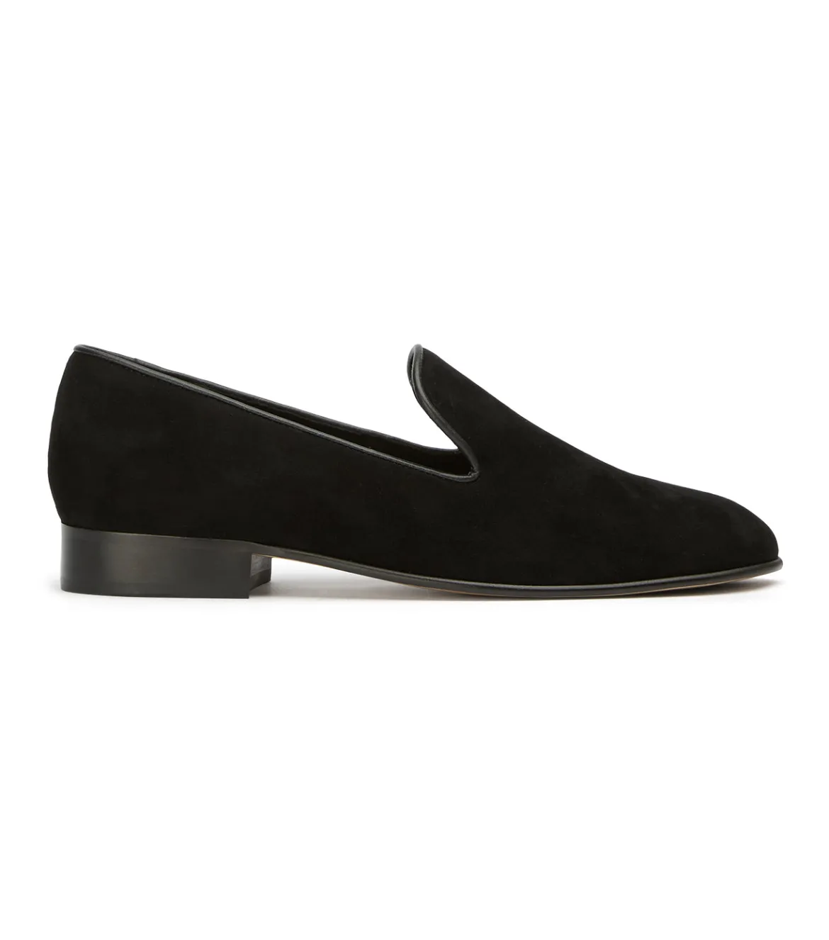 Gezza Black Suede