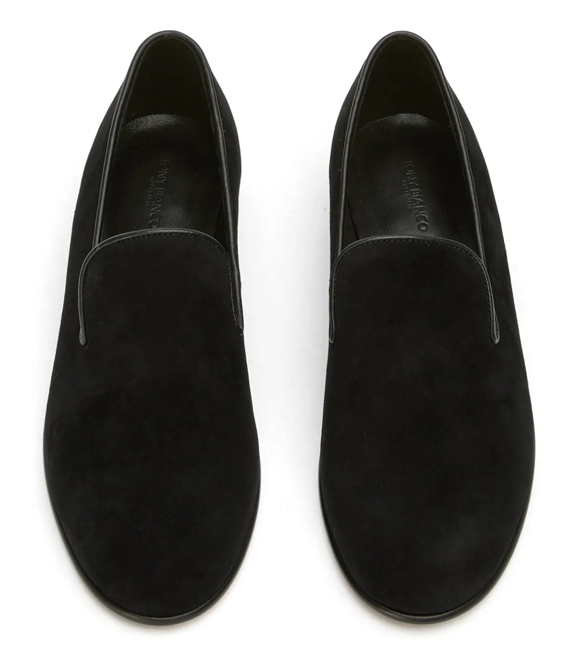 Gezza Black Suede
