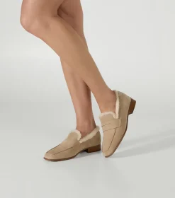 Gloria Stone Suede/Shearling