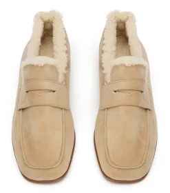 Gloria Stone Suede/Shearling