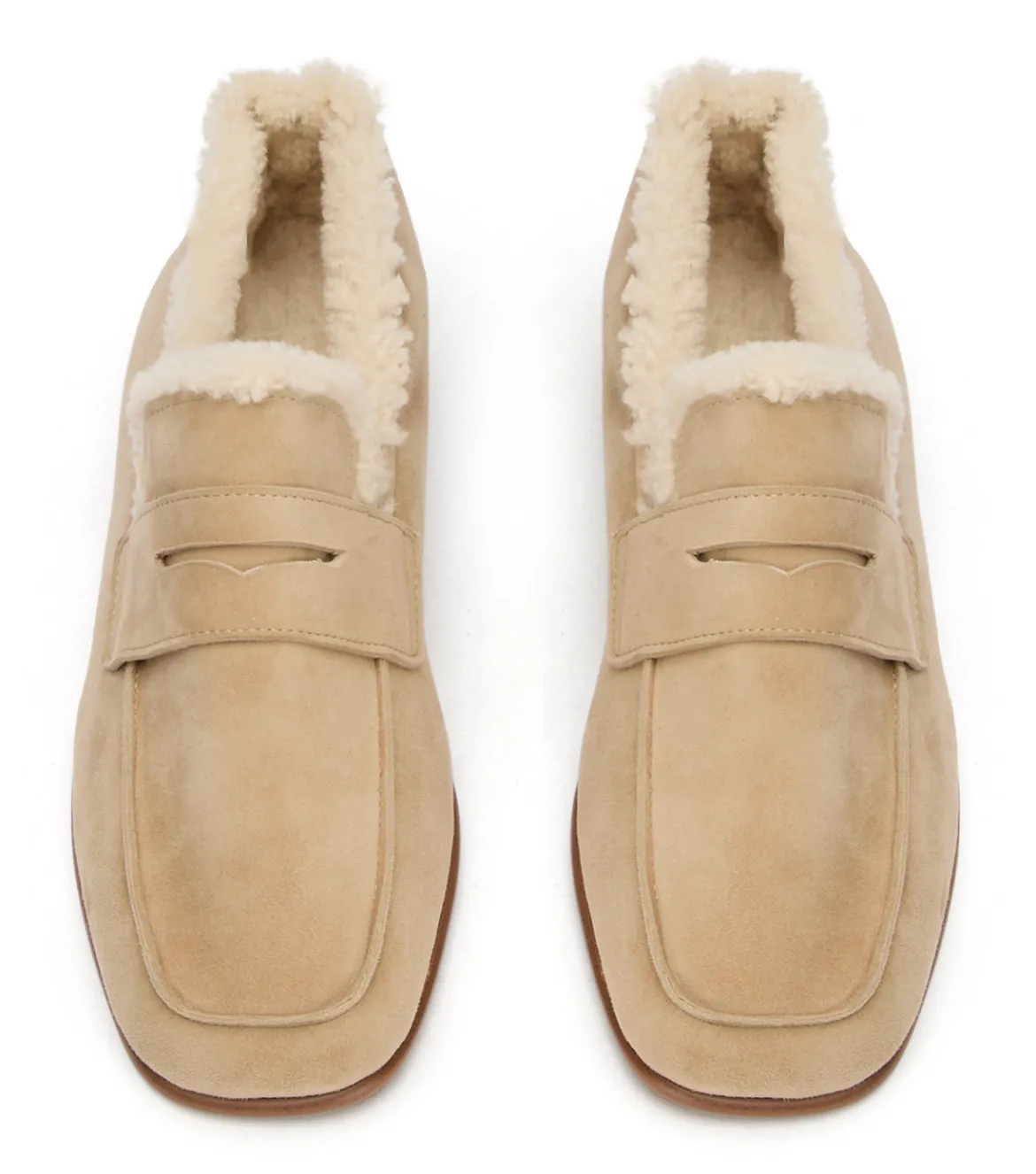 Gloria Stone Suede/Shearling