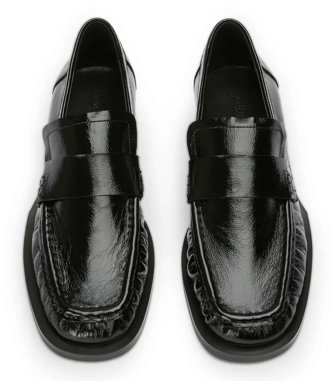 Grand Black Nappa Patent