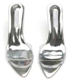 Hallie Clear Vinylite/Silver