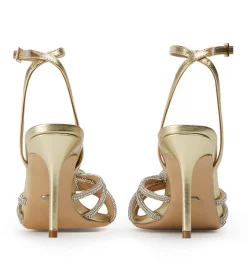 Helena Gold Nappa Metallic