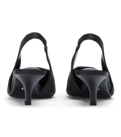Jacki Black Satin