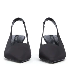 Jacki Black Satin
