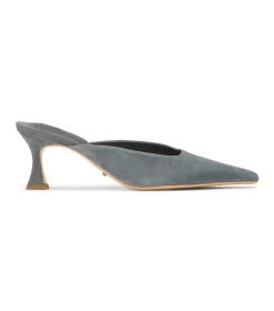 Juniper Steel Suede