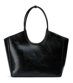Katie Black Crinkle