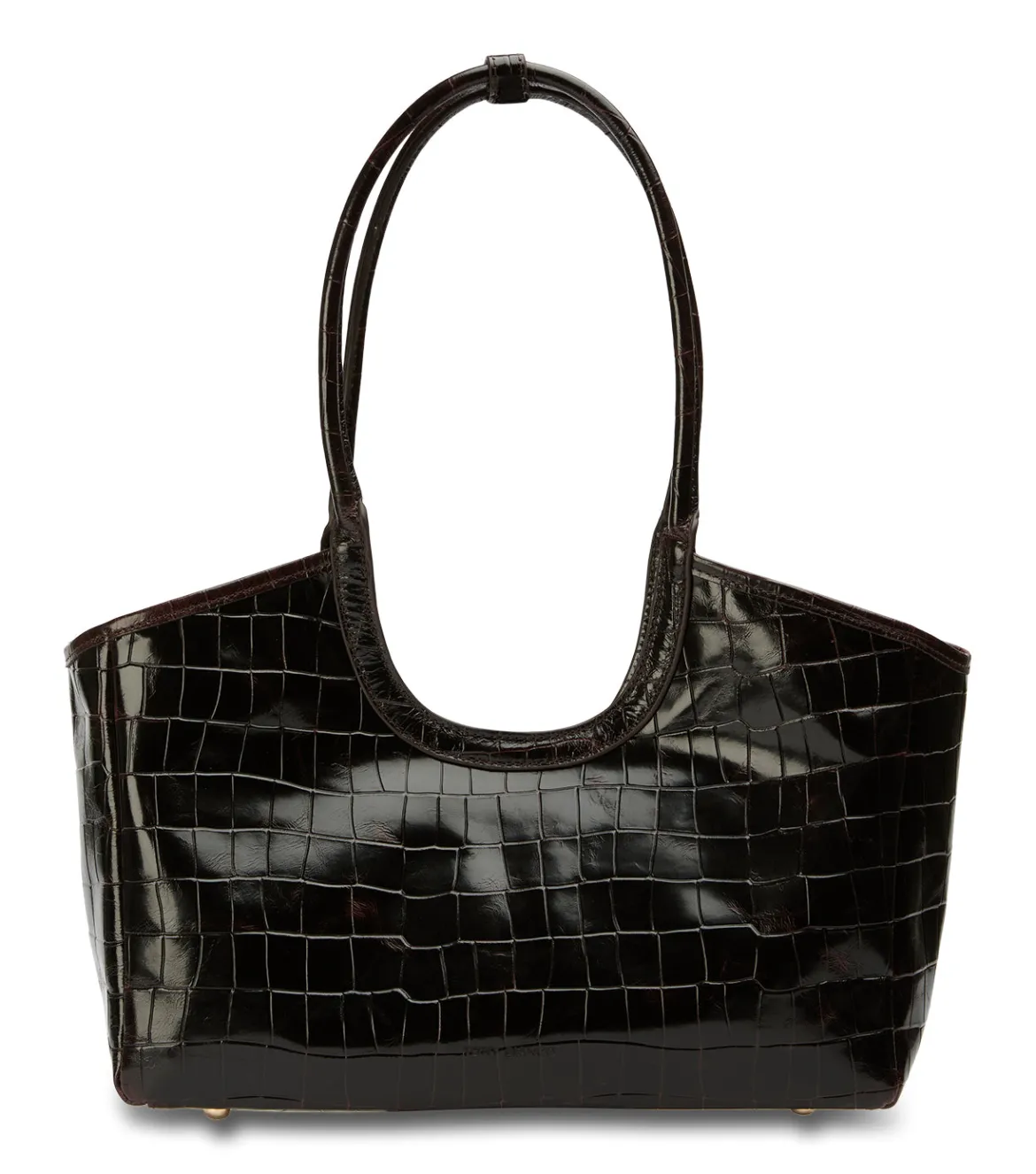 Kiki Burgundy Croc Shine